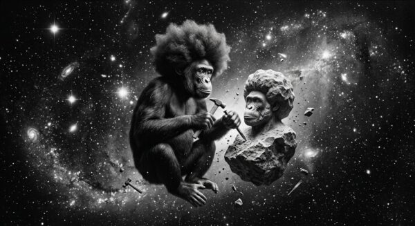 彫刻という人生、宇宙の中の自分