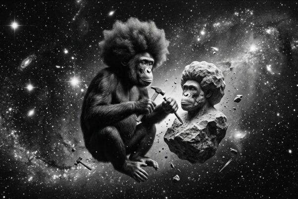 彫刻という人生、宇宙の中の自分